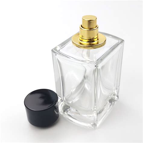 100ml glass perfume bottle.